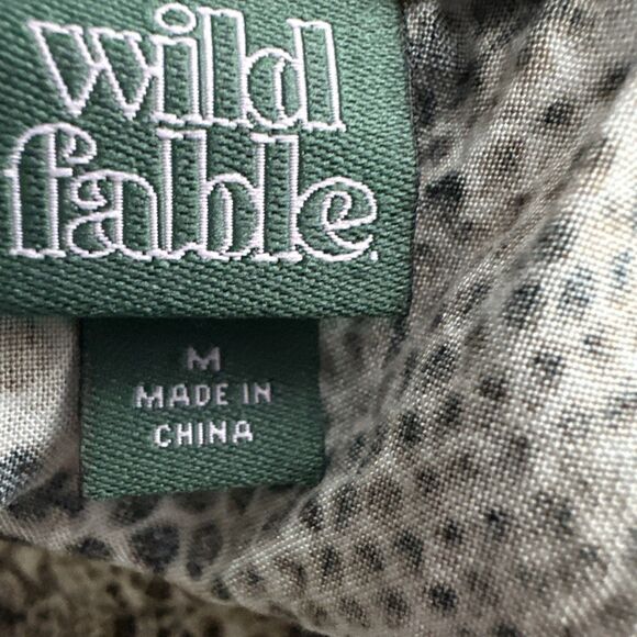 Animal Print Midi Sundress Women's Medium Dress - Picture 10 of 11